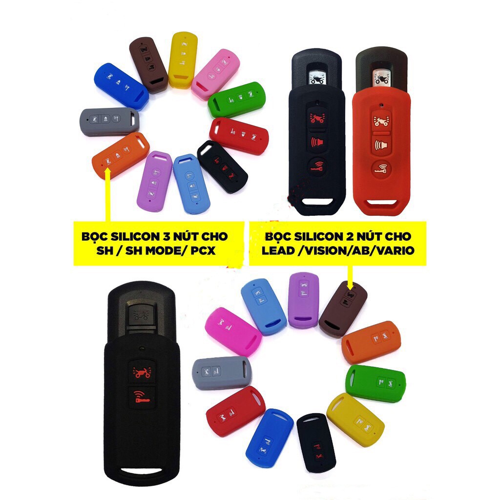 Combo 50 bọc ( 3 nút , 2 nút ) xe ab , sh tuỳ chọn