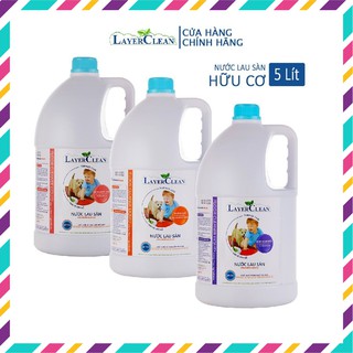 Nước lau sàn hữu cơ Layer Clean can 5 lít