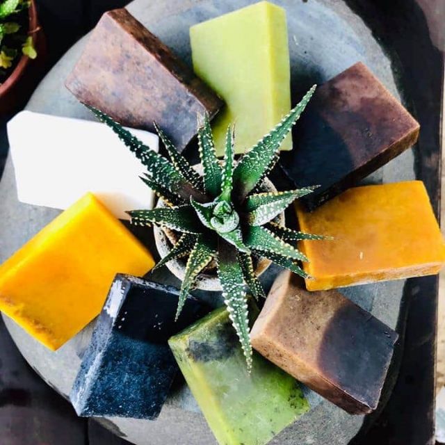 Xà Bông Tự Nhiên Sinh Dược 100gr 10 mùi (Mua 3 cục Tặng 1 túi lưới) | BigBuy360 - bigbuy360.vn