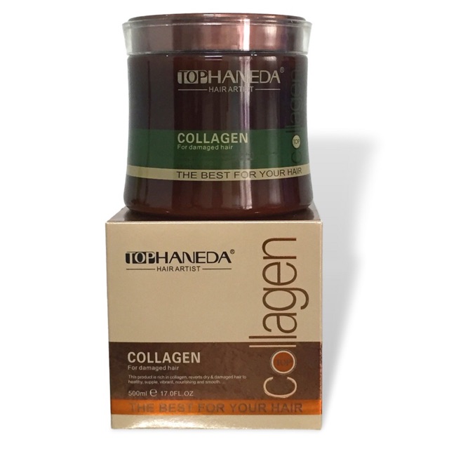 Hấp Haneda collagen phục hồi tóc hư tổn