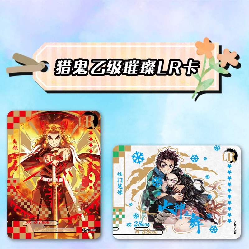 Thẻ Bài Trò Chơi Demon Slayer TCG Kimetsu No Yaiba Vui Nhộn Cho Gia Đình