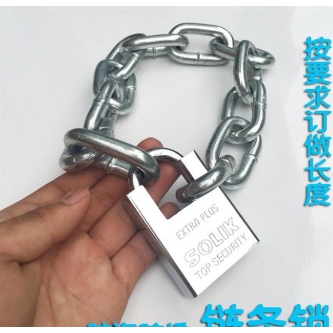 Xe tay ga xích xe đạp leo núi dài chuỗi xương đòn dày chuỗi nữ hip hop Xe ba bánh khóa dày chuỗi cố định