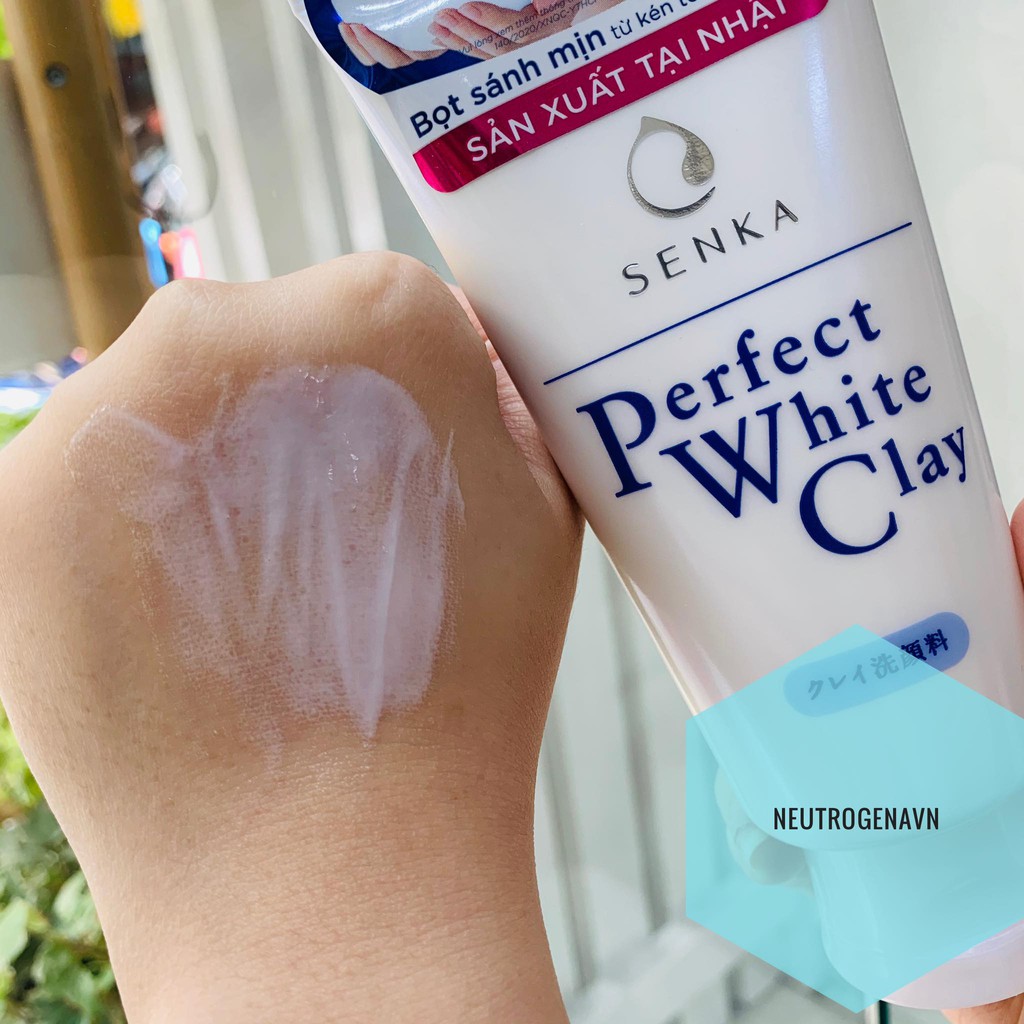 Sữa rửa mặt Senka Perfect Whip White Clay ( 120g )