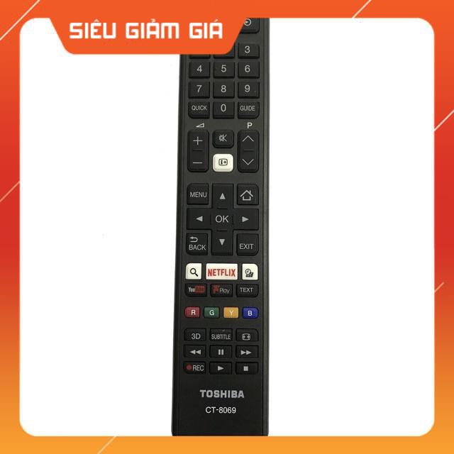 Remote điều khiển Tivi TOSHIBA LCD/LED Hàng Xịn Loại Đẹp Cứng Cáp - Giá tốt nhất