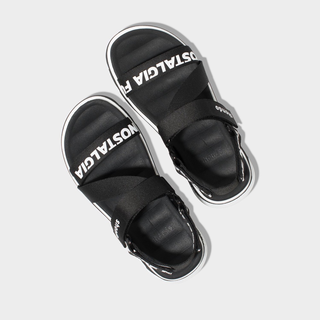 Giày Sandals Nam Nữ Shondo F6 Future Đen F6S1019 Shondo Chính hãng