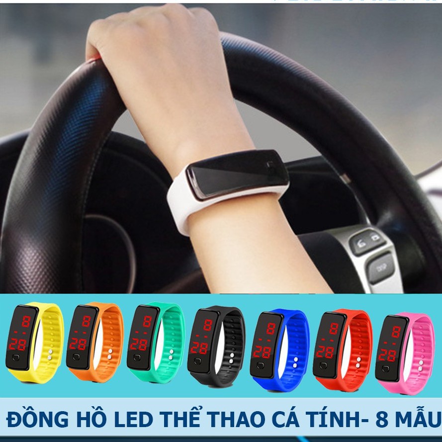 ĐỒNG HỒ THỜI TRANG NAM NỮ LED THỂ THAO CÁ TÍNH