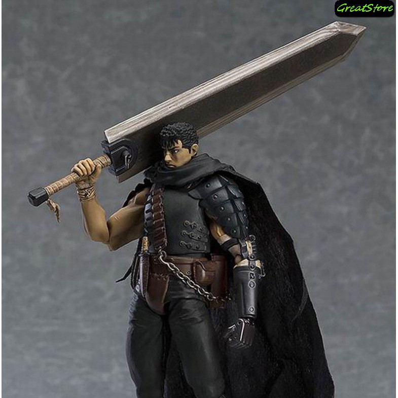 ( HÀNG CÓ SẴN ) MÔ HÌNH NHÂN VẬT Berserk: Guts Black Swordsman Ver  FIGMA 359 CỬ ĐỘNG ĐƯỢC