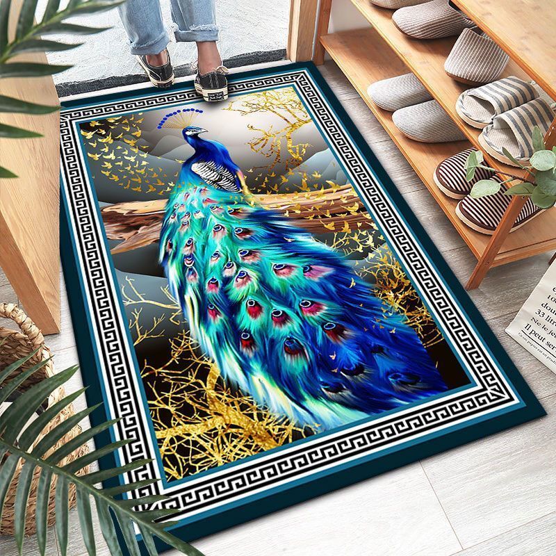 3d! Thảm chùi chân thấm hút nước chống trượt tiện dụng cho phòng khách/ phòng ngủ/ toilet