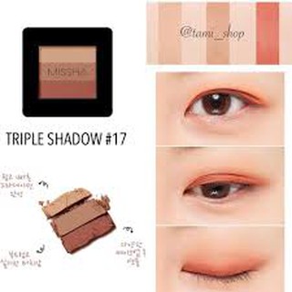 Phấn Mắt 3 Màu Missha Triple Shadow version 2 1.5g