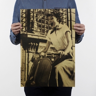 Poster Phim Phaim Audrey Hepburn 51x35cm