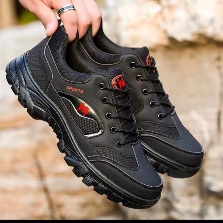Giày Thể Thao Nam - Giày Nam 9(sneaker) Đế cao, độn đến để Leo Núi, Đế Cao Su,Tăng Cường Ma Sát, Chống Thấm Nước, Bền