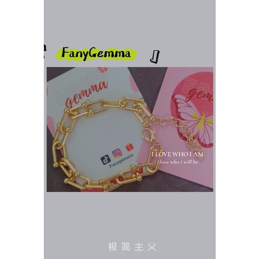 Vòng tay mắt xích rosé  chỉnh size theo yêu cầu.