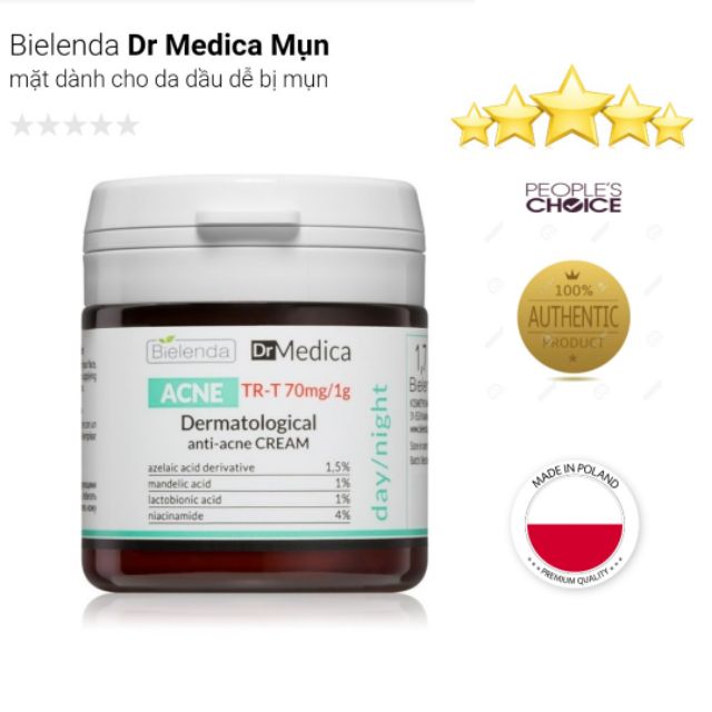 dr medica anti acne cream