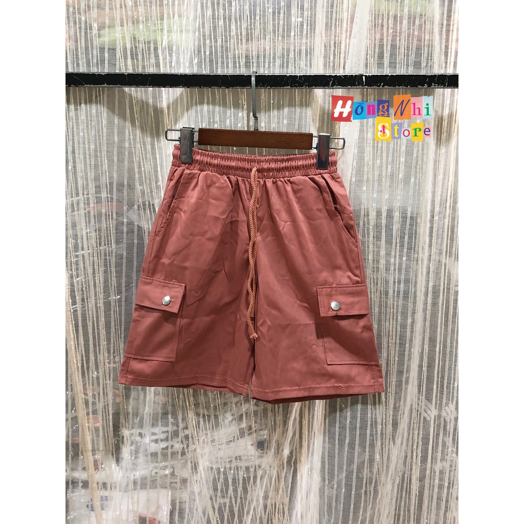 QUẦN ĐÙI 2 TÚI MÀU HỒNG - QUẦN SHORT BOX PANT UNISEX PINK - MM