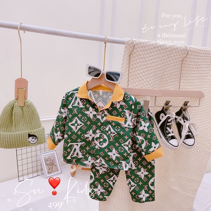 bộ pijama kate bé trai