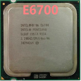 Intel Pentium Dual-Core E6700 3.2 Ghz 2m 65w 1066 Lga 775