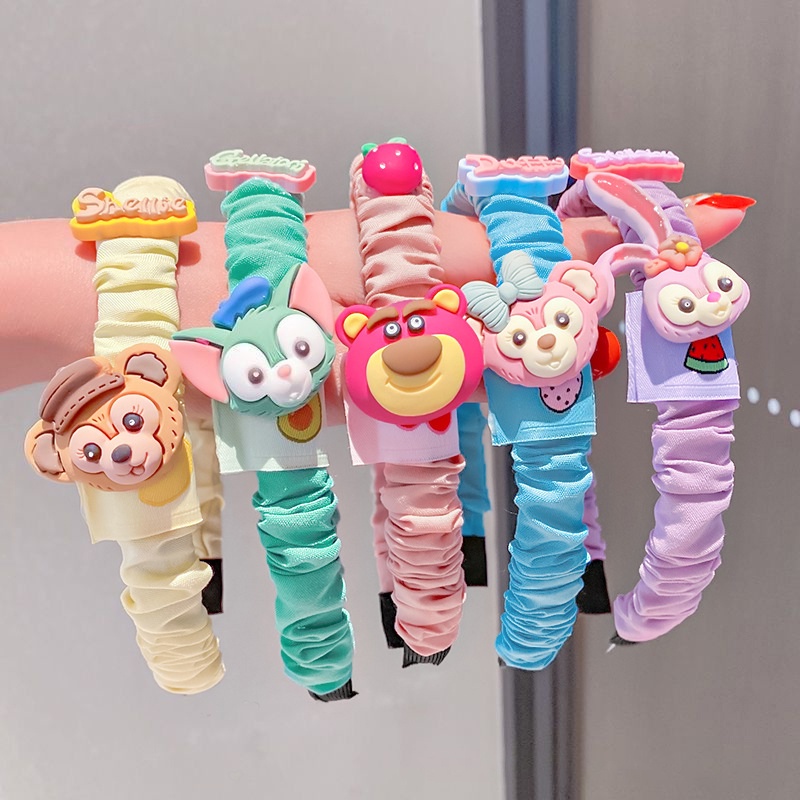 Băng Đô Cài Tóc Hình Stellalou Lotso Hoạt Hình Cho Bé Gái