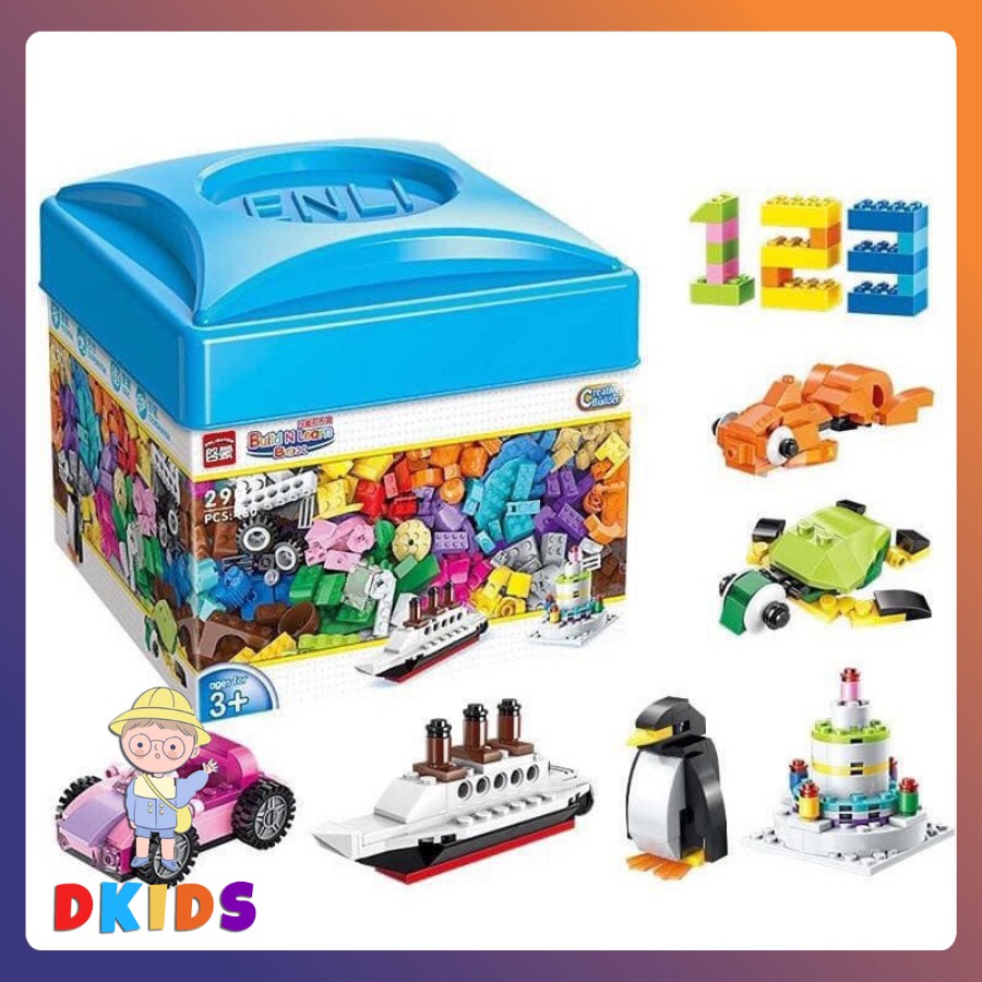 Bộ Lego 460 Chi Tiết Lắp Ghép Đồ Chơi Cho bé