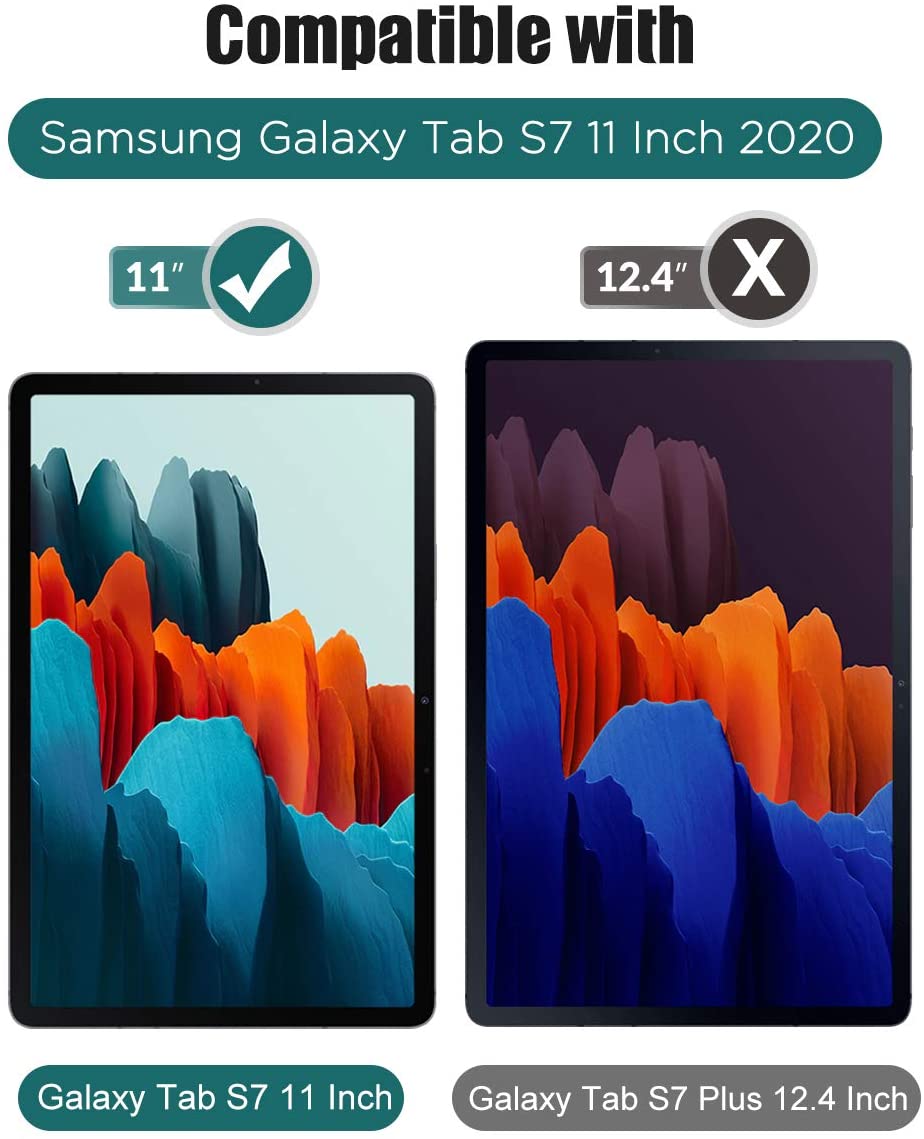 MOKO Bao Da Pu Siêu Mỏng Có Khóa Nam Châm Cho Samsung Galaxy Tab S7 27.94 cm 2020