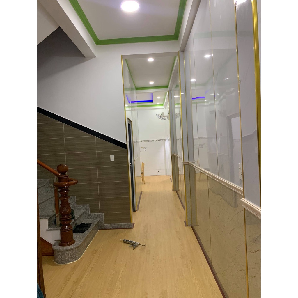 Tấm ốp tường giả đá pvc trang trí nhà, cải tạo tường nhà sang trọng