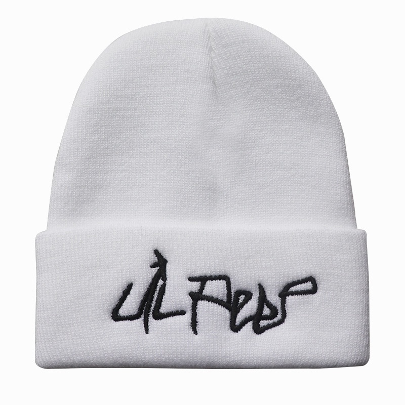 Mũ beanie mềm thêu chữ Love Lil Peep thời trang hip hop đơn giản dễ phối đồ cho nam và nữ
