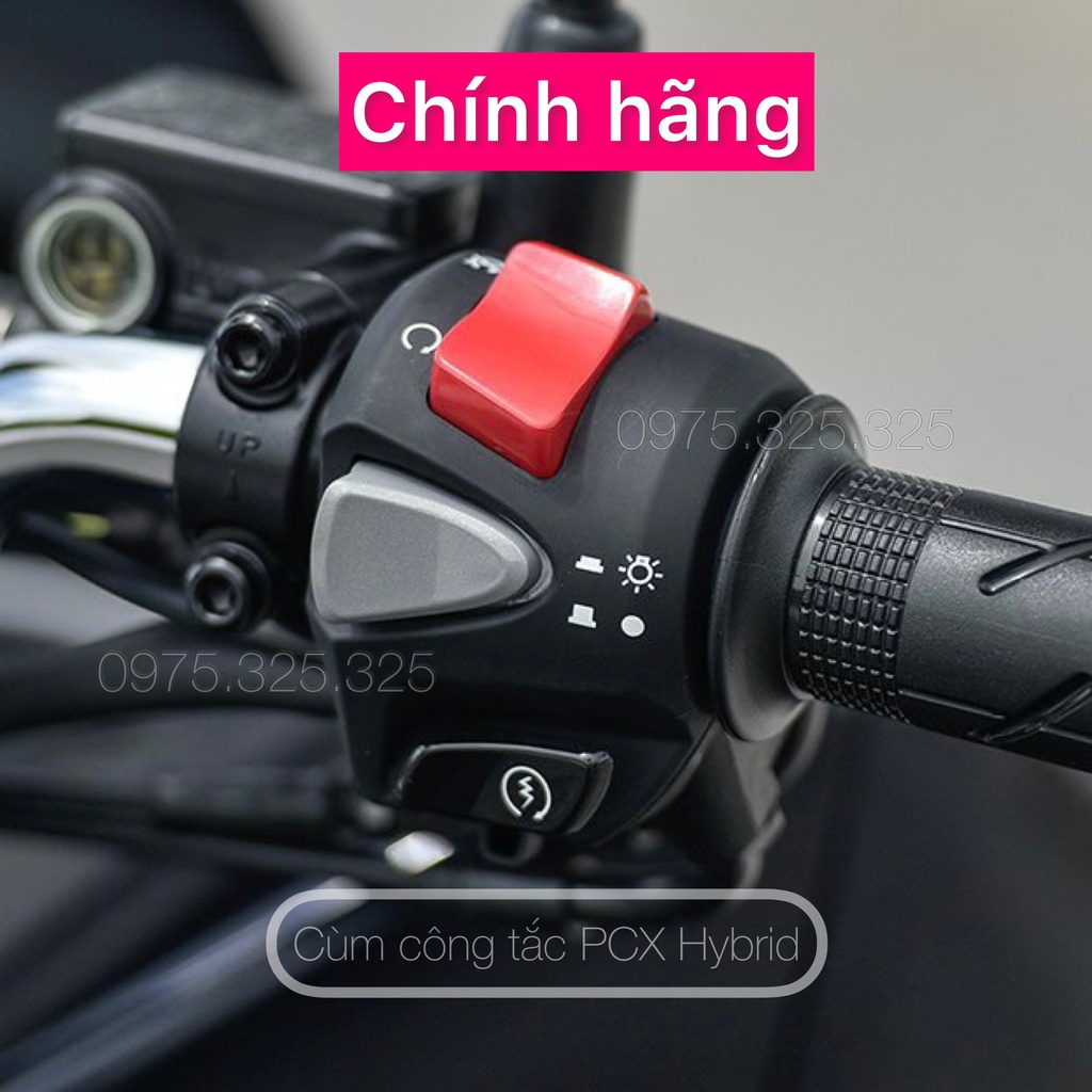 Cùm công tắc phải PCX nút ĐỎ Hybrid Honda - lắp Vario 125 150 160 ex150 ex155 Winner exciter CBr150 pcx150