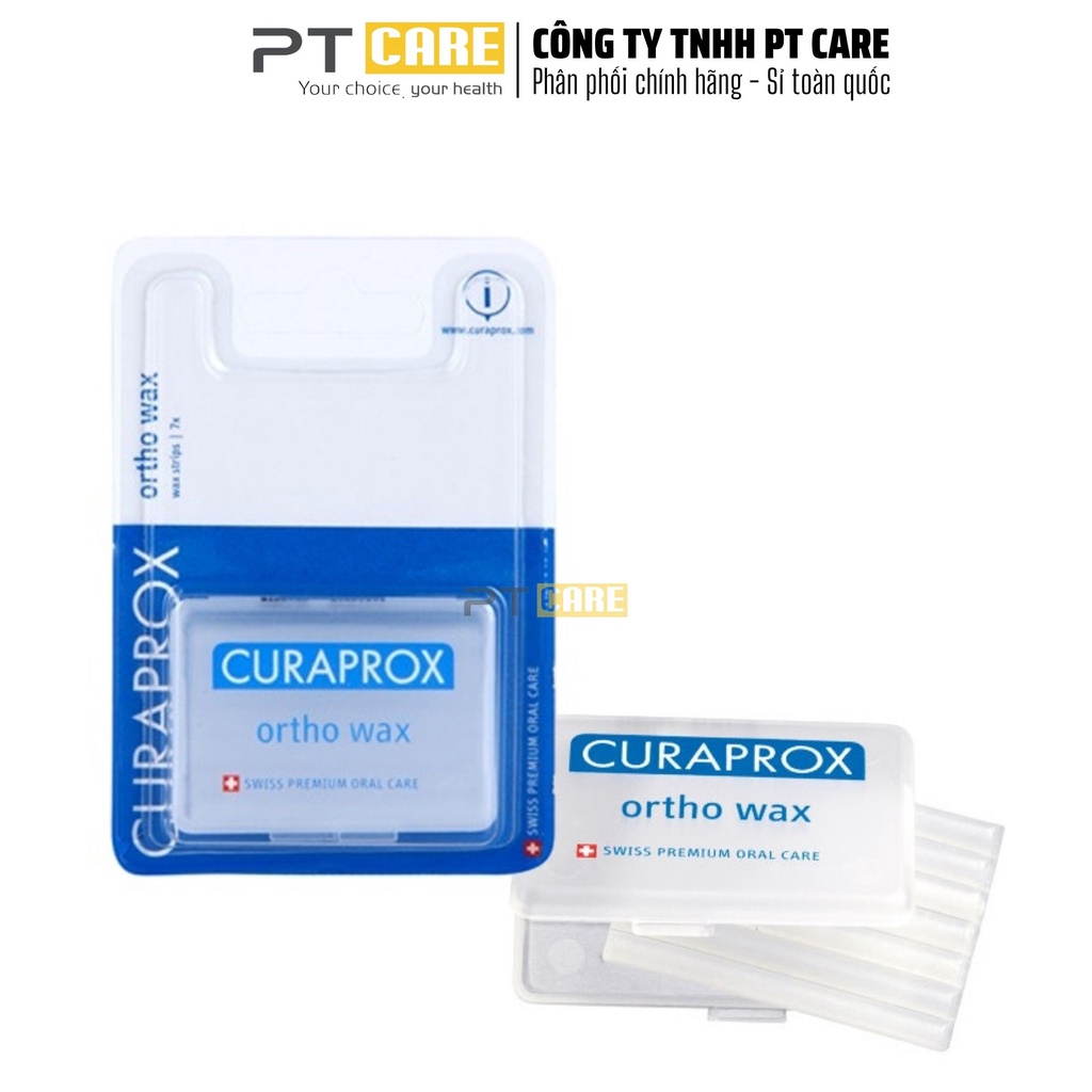 PT CARE | 01 Hộp Sáp Nha Curaprox Ortho Wax Cho Răng Niềng Chỉnh Nha Thụy Sĩ