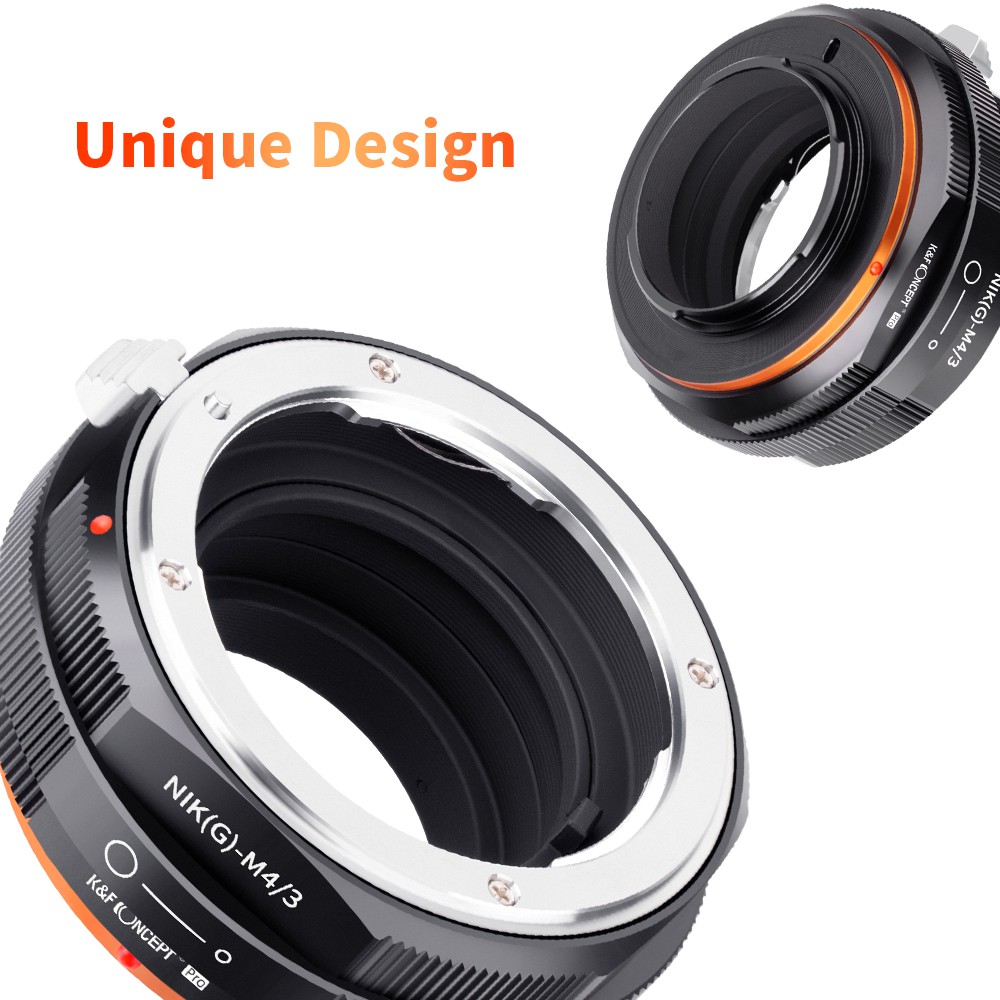 Ngàm Chuyển Đổi Ống Kính Nikon G F AI AIS D Sang Micro M4 / 3