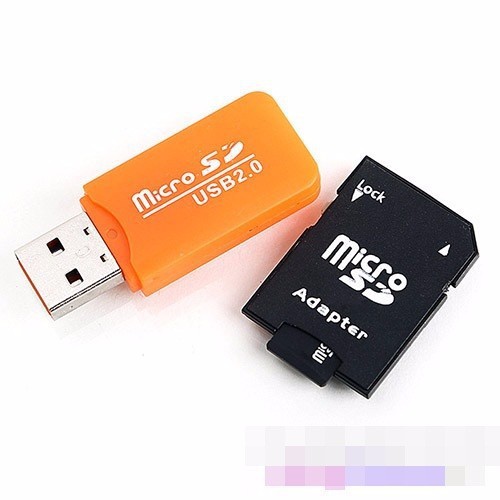 Combo Thẻ Nhớ 4GB Đọc Thẻ Và Adapter