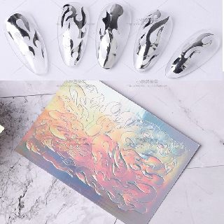 Sticker Lửa Dạ Quang Ngọn Lửa Mẫu Mới