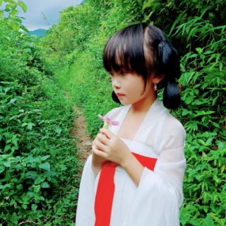 Hán phục trẻ em ( hình thật,  có sẵn)