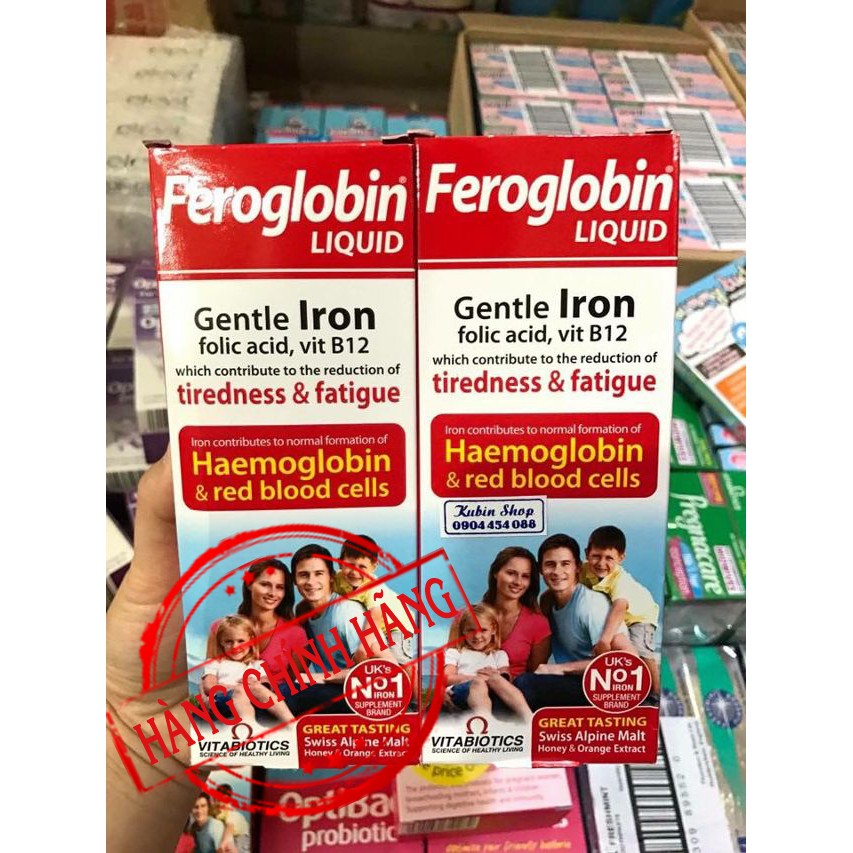Feroglobin b12 bổ sung Sắt | Thế Giới Skin Care