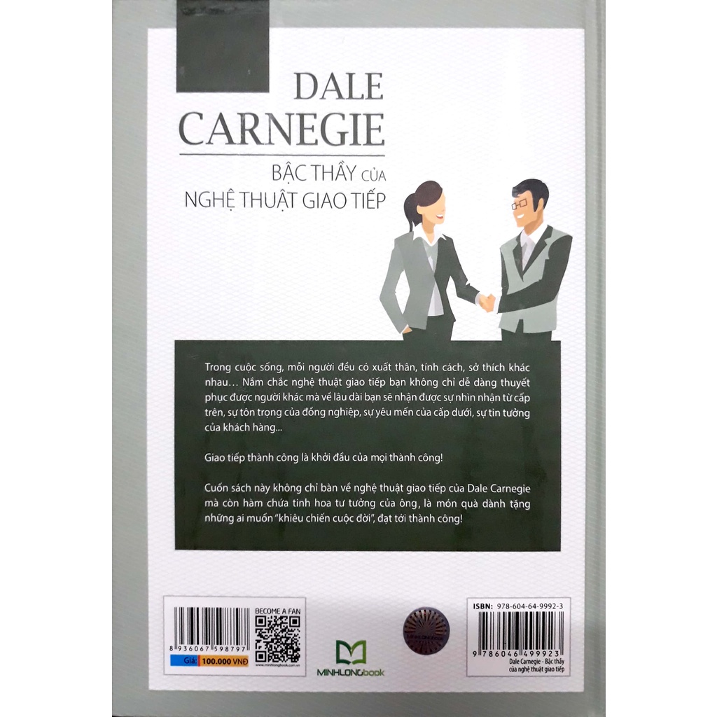 Sách Dale Carnegie - Bậc Thầy Của Nghệ Thuật Giao Tiếp (Bìa Cứng)