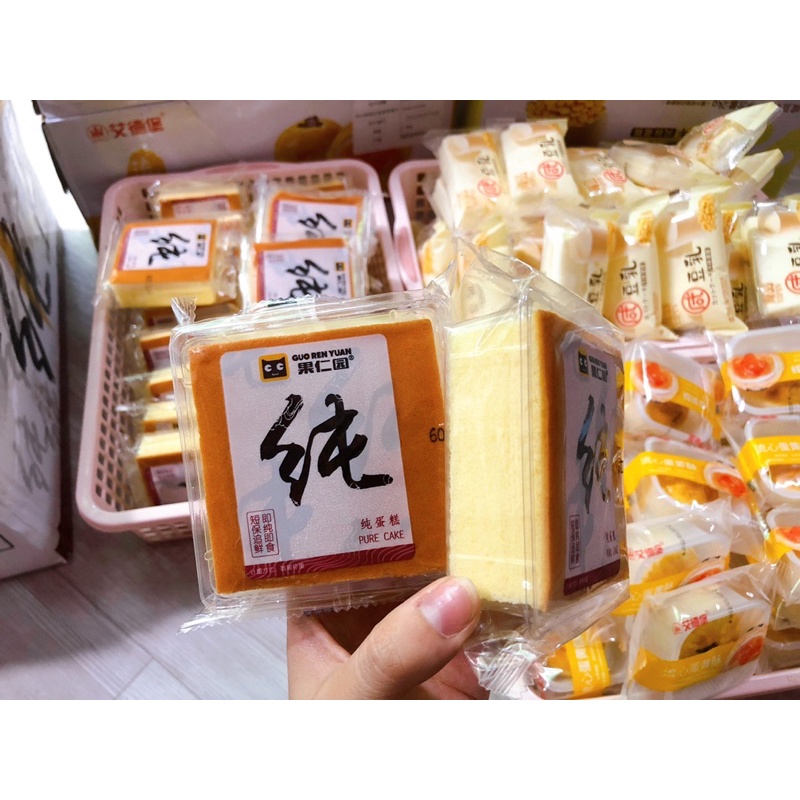 Bánh Bông Lan SHOUGONG Mông lép Đài Loan 60g