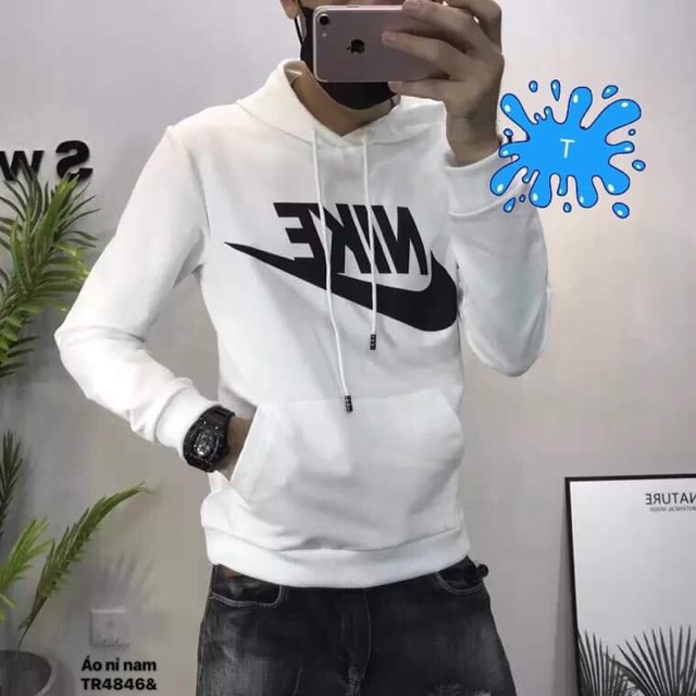 Áo nam mũ dấu phẩy -TR