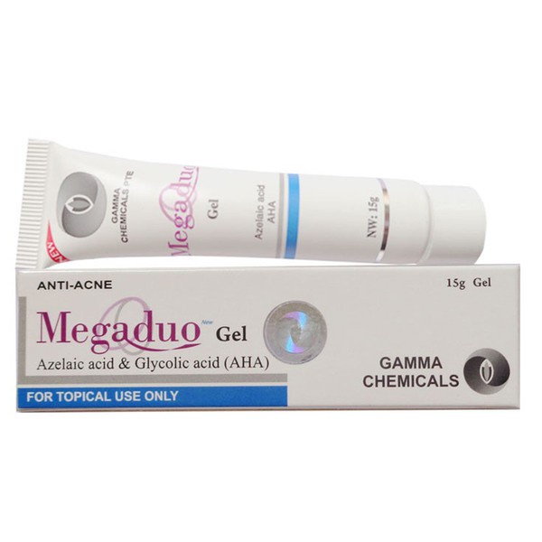 Megaduo Gel 15g Bản AHA và Plus Retinal 1.0 Giảm Mụn Thâm, Trứng Cá, Dưỡng Da