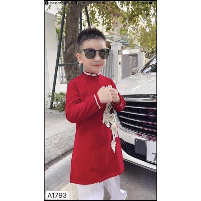 Áo dài tết mẹ và bé, sét áo dài mẹ và bé,màu đỏ siêu hot hit mẫu mới nhất năm 2.0.2.1 | BigBuy360 - bigbuy360.vn