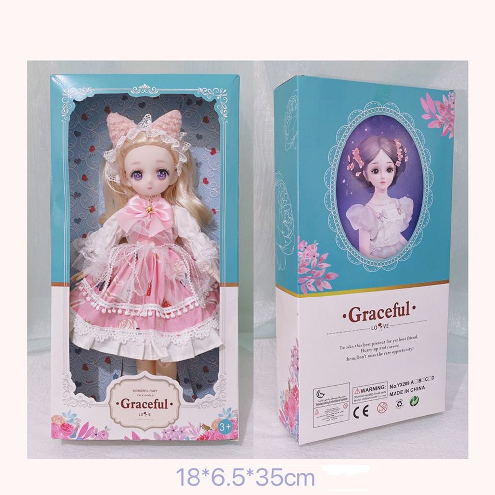 Búp bê đồ chơi phong cách anime 1/6 có khớp hai chiều dễ thương món quà bất ngờ cho bé gái