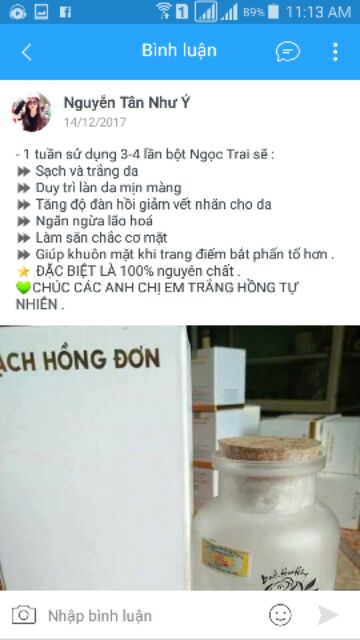 Bột ngọc trai