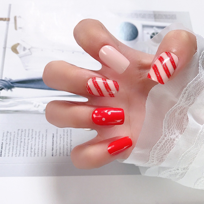 Bộ 20 Miếng Dán Gel Bảo Vệ Toàn Diện Chống Thấm Nước Dùng Trang Trí Móng Tay