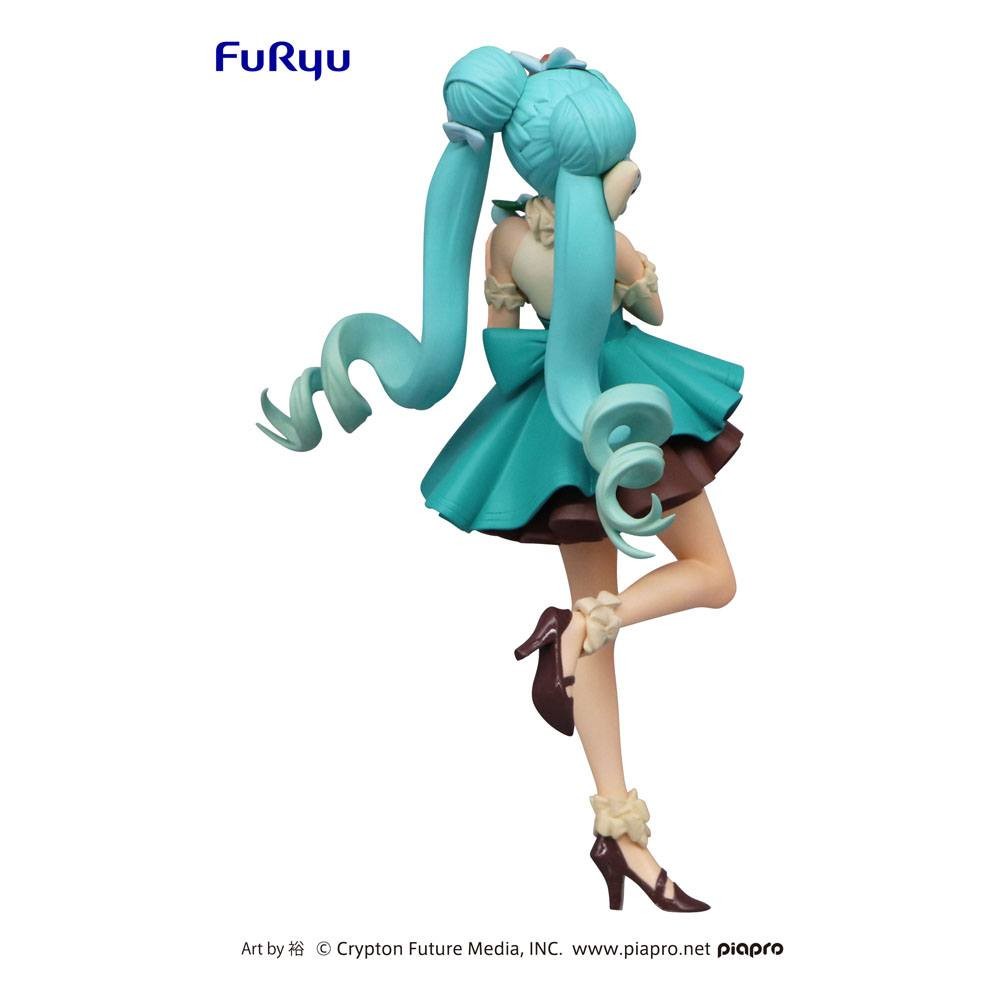 Mô Hình Figure Nhân Vật Anime Piapro Characters, Hatsune Miku, Sweet Sweets, Mint Chocolate Ver. (FuRyu) Chính Hãng