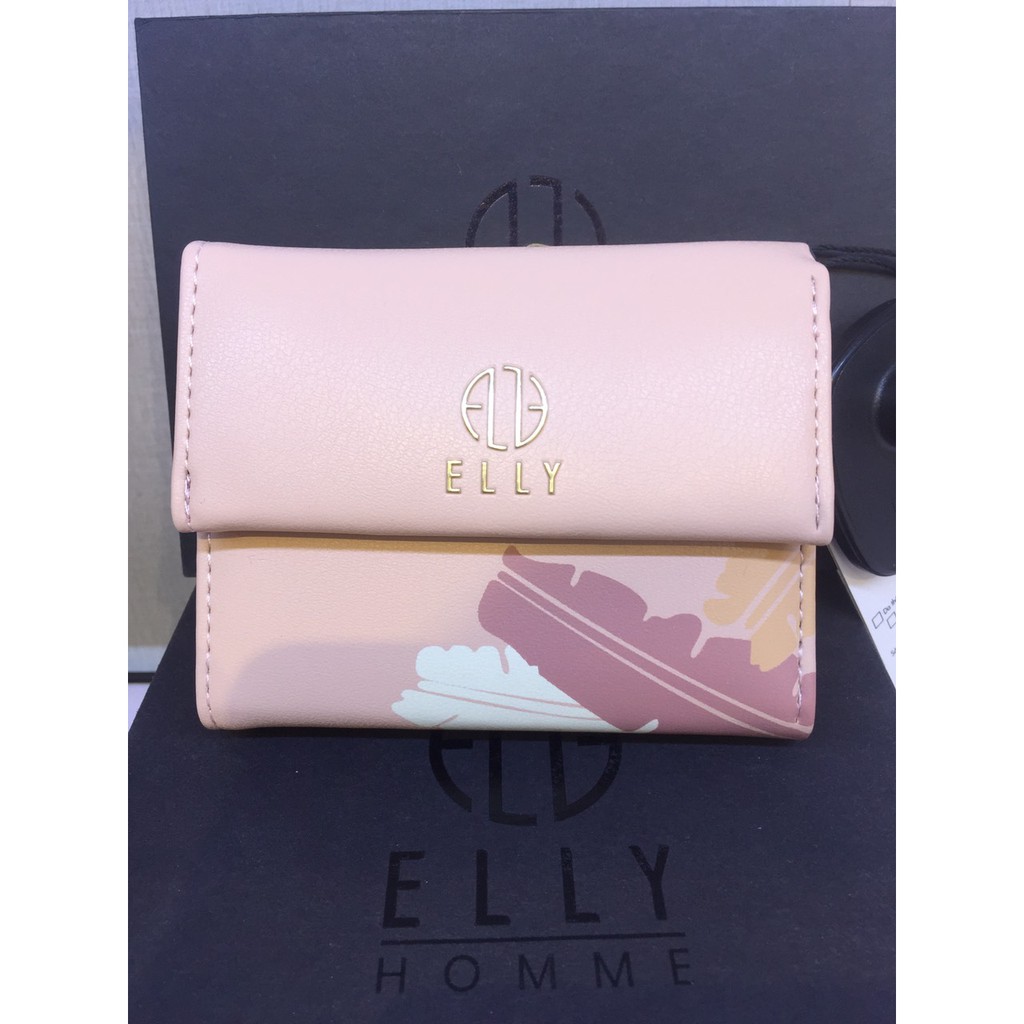 Ví nữ cầm tay thời trang cao cấp ELLY xanh , đen, hồng phong cách trẻ trung hiện đại bảo hành 3 tháng – EVH75