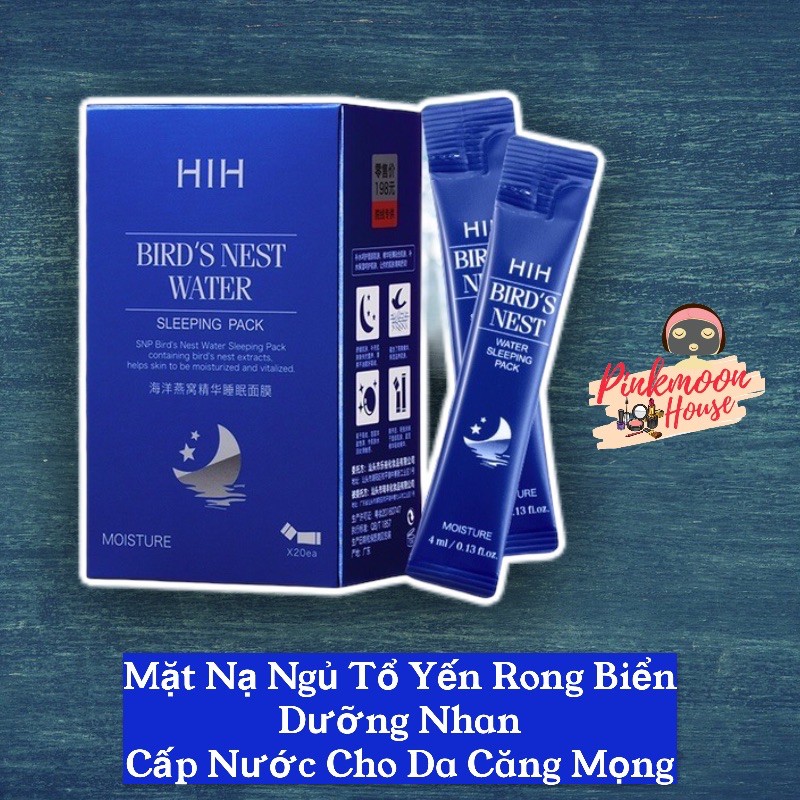 [20Gói] Mặt Nạ Ngủ Tổ Yến Rong Biển Hih Nội Địa Đài Cao Cấp