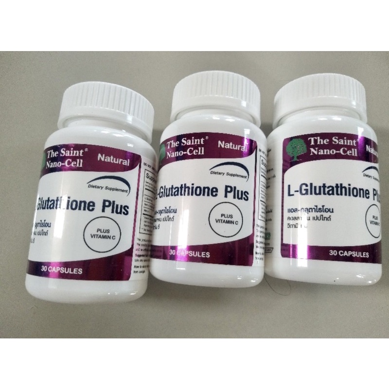 🇹🇭🇹🇭SAINT NANO CELL GLUTATHIONE:Viên uống trắng da