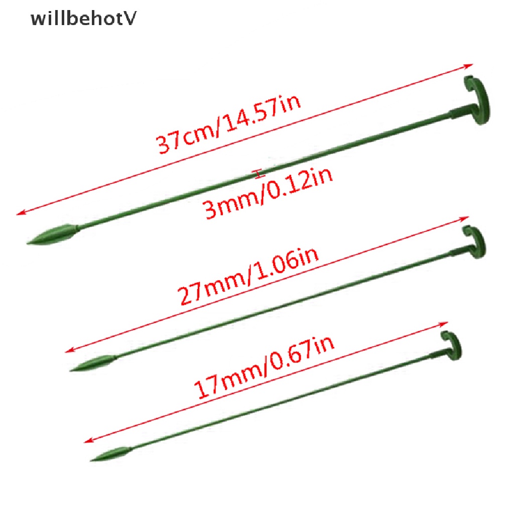 Set 10 Giá Đỡ Trồng Cây Bằng Nhựa Có Thể Tái Sử Dụng