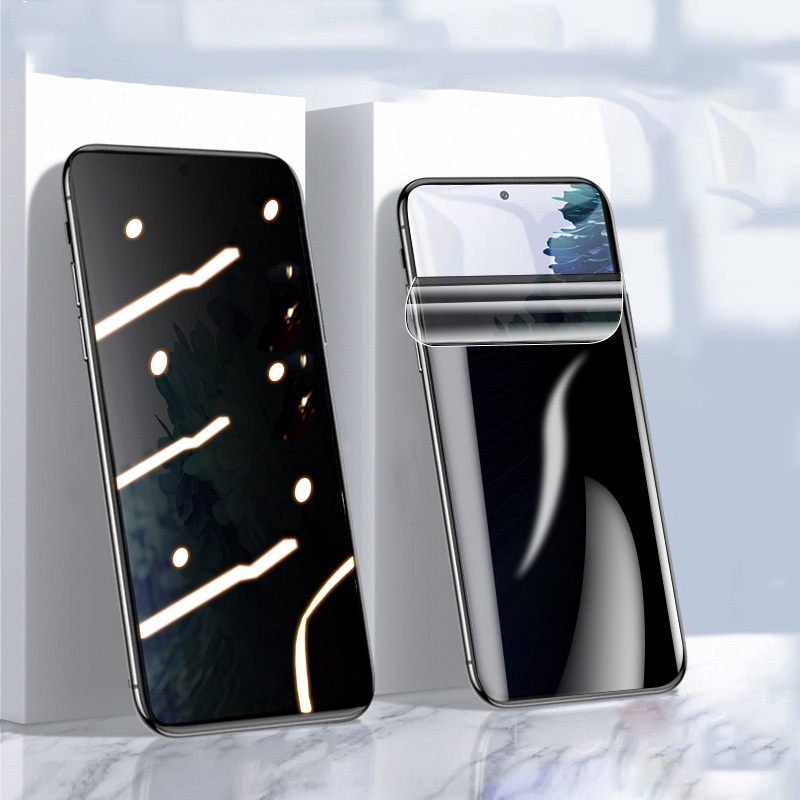 Miếng Dán Màn Hình Hydrogel Bằng TPU Chống Nhìn Trộm Cho Samsung S22 S23 S21 S20 S10 Plus Note20 Ultra S21 FE