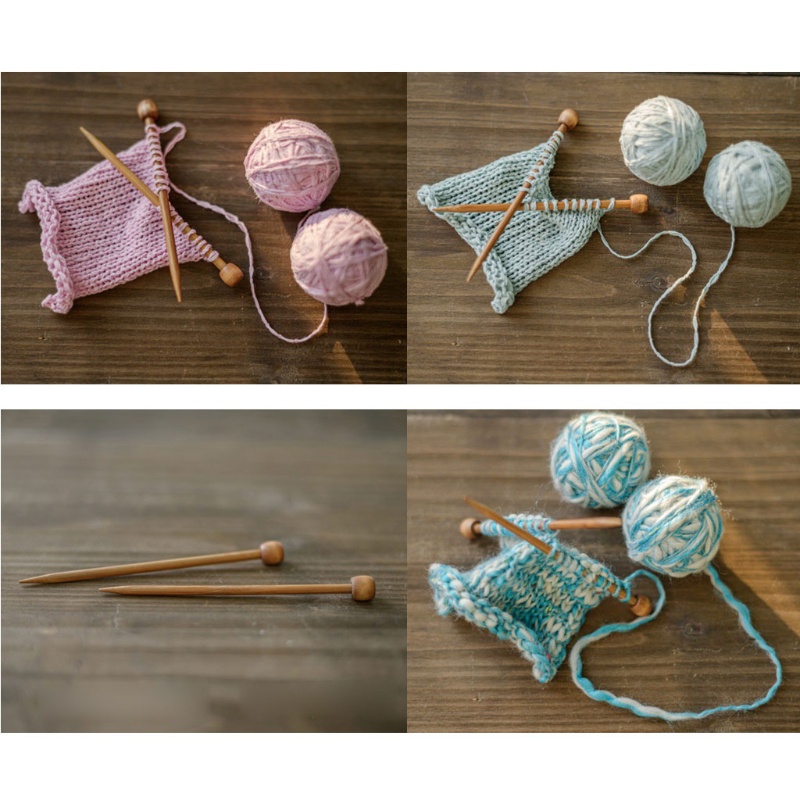 Đạo Cụ Chụp Ảnh Bằng Len Phong Cách Cổ Điển Cho Bà Mẹ