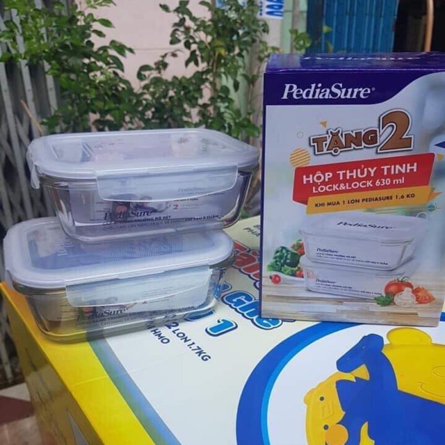 Bộ hộp lock&lock(pediasure)