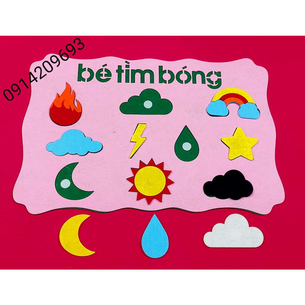 Bé tìm bóng - KỸ NĂNG - đồ chơi tự tạo mầm non