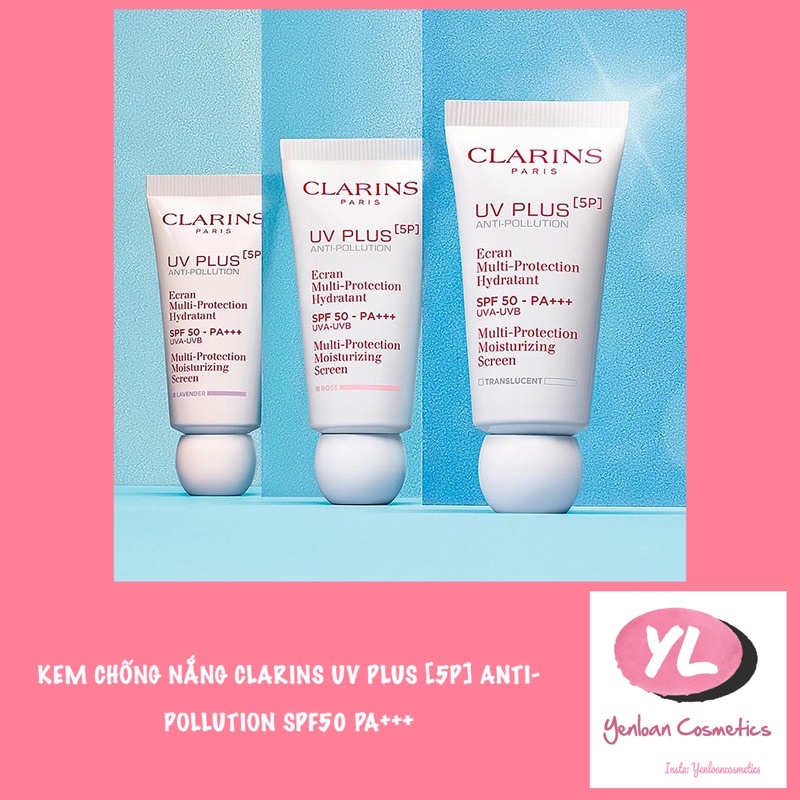 Kem chống nắng Clarins SPF50 PA+++